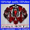 Fairings For SUZUKI KATANA GSXF 600 750 CC GSX600F GSXF750 GSXF-600 17No.21 600CC 750CC GSX750F Wine red hot 98 99 00 01 02 GSXF-750 GSXF600 1998 1999 2000 2001 2002 Body