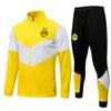 2122 Dortmund Soccer Polo Football Tracksuits Maillot Foot Haaland Reus Hazard Hummels Brandt Sancho Men Surviment Chandal TRAI5365630