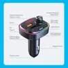 C13 Car Kit Charger Bluetooth 50 FM -передатчик RGB Atmosphere Light MP3 -плеер отображение беспроводной руки аудиосивер с RE5260333