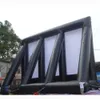 Andra sportvaror 15x10x6m Giant Outdoor Anpassad uppblåsbar projektor Skärm 4 3 Bakre projektion Filmduk By Ship 60 Days