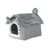 Dog House Winter Warm Cat Pet Kennel Lavable Teddy Dog Bed 210713