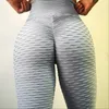 Kobieta Sport Legginsy Wysokiej Talii Compression Scrunch Butt Lift Fitness Spodnie Gym Deportiva Pantalones Mujer Trening Odzież 210514