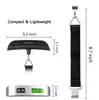 Mode Gewicht Schalen Draagbare LCD-scherm Elektronische Opknoping Digitale Bagage Weging Schaal 50kg * 10G 50KG / 110LB