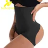 Ningmi Odchudzanie Ciała Shaper Waist Trainer Body Kobiety Push Up Butt Butt Strap Talia Cincher Tummy Control Panties SHOPWEWEAR Y220311
