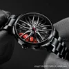 Men039s Montre automatique Mouvement Hollow Wheel étanche imperméable Mélange de montres non mécaniques 20214748969