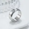 Bague de fiançailles de créateur de mode hématite pour homme femme bijoux unisexe 8 couleurs accessoires cadeaux