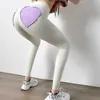 Womengaga 조깅 스포츠 슈퍼 세련된 섹시한 유럽 소녀 여성 사랑 하트 모양의 바지 레깅스 Koean 여성 F3SG 210603