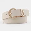 2020 Designer femmes noir blanc rouge large ceinture en cuir de crocodile femme mode ceintures pour femmes Jeans Cinto Feminino G220301