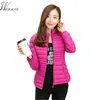 Mom's Casual Big Size L-5xl ultra light Cotton down short jacket women selling ladies bomber jackets slim waist outwear 210910