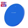 Wireless Chargers Mobile Telefoon Snelle oplader Fast Charging 10W 15W Desktop met poort voor iPhone 12 13 Samsung Smartphone Ultra Dunne