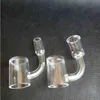 Flat Top Quartz banger Thick bottom 25mm OD XL Smoking Accessories Nail Female Male 10mm 14mm 18mm Domeless for Hookahs glass water bong Pipes