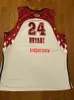 Stitched 2007 All Star West Jersey Mvp # 24 Maglia da ricamo Taglia XS-5XL Personalizzata Qualsiasi nome Numero Maglie da basket