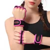 Wrist Support Gym Gloves Fitness Weight Lifting Body Building Dumbbell Training Palm Guard Half Finger Equipment Pullup3027936