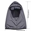 Unisex Balaclava Scarf Ski Curning Hood Hood Full Twarzy Maska Motocykl Ochrona przed słońcem i pyłu Wiatr Dowód głowy Kapelusz jazda XDJ093