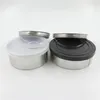 Pressitin pode secar jarros de ervas smartbud latas ar ancortão de cheiro apertado Anti -vazamento Ring Ring Pull Tuna TINS ​​com tampa clara superior