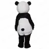 Halloween Giant Panda Mascot Traje de Alta Qualidade Personalizar Dos Desenhos Animados Animais Anime Anime Tema Caráter Adulto Tamanho Do Natal Carnaval Fantasia Vestido