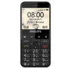 Telefono cellulare originale Philips E516 4G LTE 512 MB di RAM 4 GB ROM Dual Core Android 2.31 "Schermo 1700 mAh Cellulare intelligente in standby lungo per genitori anziani Uomo Donna Bambini Bambini