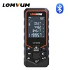 Lomvum Bluetooth Laser Distance Distance USB USB Digital Digital Rangefinder Handheld 120m 100m 80m 50m nivellement électrique 210728342p