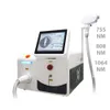 High Power Painless CE approved Laser Ice Platinum Titanium 755 808 1064 Professional 3 Wavelength Diode Laser Hair Removal Machine For Commercial