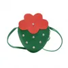 Baby Mini Coin Pouch 2021 Cute Fruit Cross Body Bag for Kids Girl Small Money Wallet Bag Toddler Strawberry Purse Gift