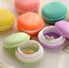 Candy Color Macaroon Jewelry Box case Package For Earrings Ring Necklace Pendant Mini Cosmetic Jewelry Packaging Cases