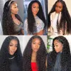 Lace Wigs 13x6 HD Transparent Brazilian Deep Wave Curly Front Human Hair Wig 30 40 Inch 250 Density Frontal For Black Women