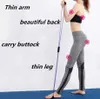 Yoga Resistance Exercise Bands Gym Fitness Equipment Pull Rope 8 Word Chest Expander Elastic Muscle Training Tubing Tension Rope4239679