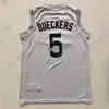 2021 NCAA College Baseketball Consecticut Uconn Haskies Jersey 5 Paige Bueckers Grey Все сшитые размеры S-3XL