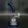 8.3inch Glass Water Pipe Hookah Bong Recycler Perc Smoking Tobacco Beaker Bubbler 14mm Male Joint Bowl Dab Rig