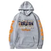 Mäns Hoodies Sweatshirts Haikyuu Tracksuits Kuroo Anime Bokuto Manga Shoyo Volleyboll Hoodie Byxor Casual Jogging kostymer hajuku