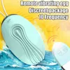 Ovo vibratório inserível Massageador vaginal G-Spot Stimulator USB Carregamento Remoto Controle 10 Velocidade Vibrador Brinquedos sexuais Mulheres P0816