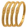 24k armband etiopian guld färg armband för kvinnor bijoux femme afrikanska Mellanöstern Dubai Halloween bröllopsfest smycken