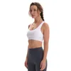 Yoga Sports Bra Tank Camis Cross Back Gym Kläder Kvinnor Underkläder Atletisk Casual Workout Running Fitness Shockside Vest Tops