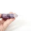 Natural Crystal Smoking Tube Original Diamond Dream Amethyst Pipe Simple Fashion Cigarette Holder Manufacturer Direct Sales