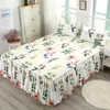 Cool Summer Dinosaur Party Bed Coplers Animal Bed Kjol Lattice Bed Sheet Pineapple Bedspread 1 Bedspread + 2 PillowCase F0059 210420
