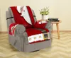 Christmas Sofa Covers Decor Festive Living Room 1/2/3/ Seater Sofa Slipcover 3D Digital Pattern Couch Mat