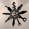 Auto Repair Shop Wall Sign Decorative Modern Clock Car Mechanic Service Workshop Record Garage Repairman Gift 2111301112944