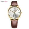 lmjli - LONGBO Luxury Quartz Watch Casual Fashion Leather Strap Watches Men Women Couple Watches Sports Wristwatch 80286