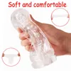 MRL Copa masturbadora masculina Coño suave Juguetes sexuales Vagina transparente Ejercicio de resistencia para adultos Productos sexuales Copa de bolsillo al vacío para hombres P0814