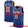 Personnalisé Frank Ntilikina # 11 Maillot Swingman Bleu Cousu Hommes Femmes Jeunesse XS-6XL Maillots de Basketball