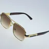 2022 HOT مربع النظارات الشمسية UV400 النساء الرجال الفاخرة الكلاسيكية نظارات شمسية ماركة نظارات شمسية معدنية للقيادة نظارات gafas de sol ظلال
