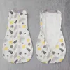 태어난 아기 Swaddle Blanket 침구 100 %면 인쇄 0-6m 슬리핑 가방 기저귀 변경 랩 210823