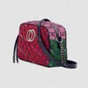 Kvinnor Soho Disco Bag Light Marmont Multicolor Small Canvas Shoulder Bags Handväskor Silverkedja Crossbody Messenger Purse Wallet Pink Green 24cm