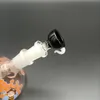 4 typer Färgglad glasskål 14mm hane kopp form Handtagsbitar Vattenpipa Tratt Led Downstem Rökning Tillbehör Pipe Bong Oljebad riggar