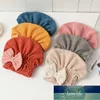 Shower Caps 1Pcs For Women Quick-drying Hair Cap Dry Towel Super Absorbent Coral Velvet Bath Accessories Portable Factory price expert design Quality Latest Style