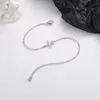 Pulseras con abalorios, diseño Original de niña, cadena de avión de papel con incrustaciones de circón, pulsera ajustable para mujer, brazalete, joyería