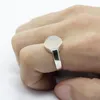 Bagues de grappe S925 en argent Sterling Agate naturelle hommes femmes bague, pierre d'onyx bijoux fins pour les cadeaux de mariage de fête