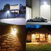 50W LED-Flutlicht mit Bewegungssensor, wasserdichter PIR-Flutlicht-Außenprojektor, Lampenstrahler