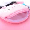 Cute penguin mini plush toy key hook earphone bag coin storage plush coin purse practical bag children's gift plush toys