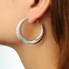 or blanc boucles d'oreilles de huggie